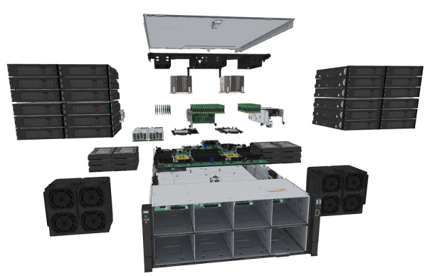 Шасси xFusion 5288 V7 5288 V7-B36RAF (0231YAES)