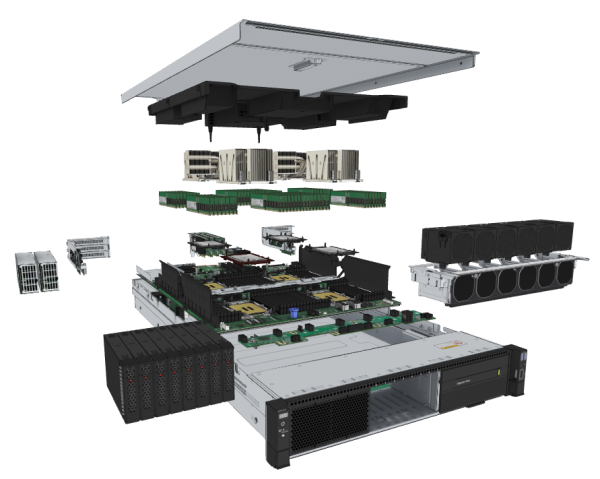 Шасси xFusion 2488H V7 2488H V7-S4+8MFMD (0231YBEK)