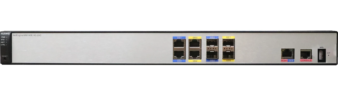 AR6140E-9G-2AC, передняя панель
