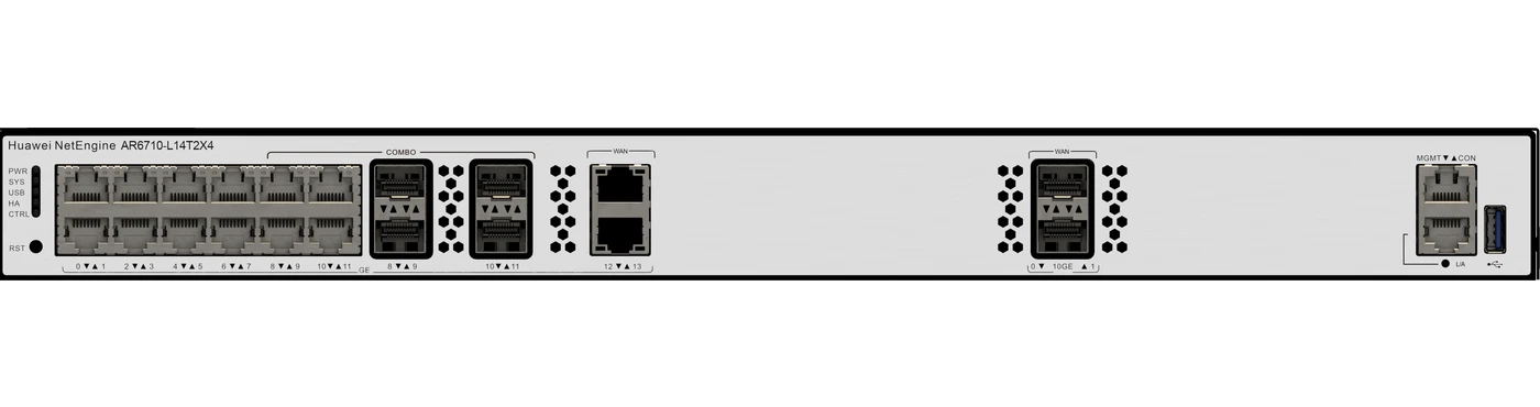 AR6710-L14T2X4, передняя панель