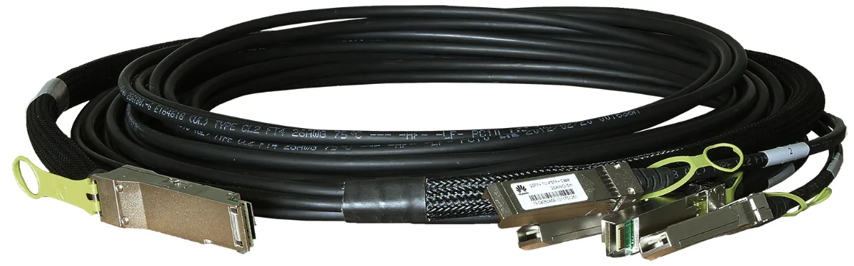 QSFP-4SFP25G-CU1M, фото изделия