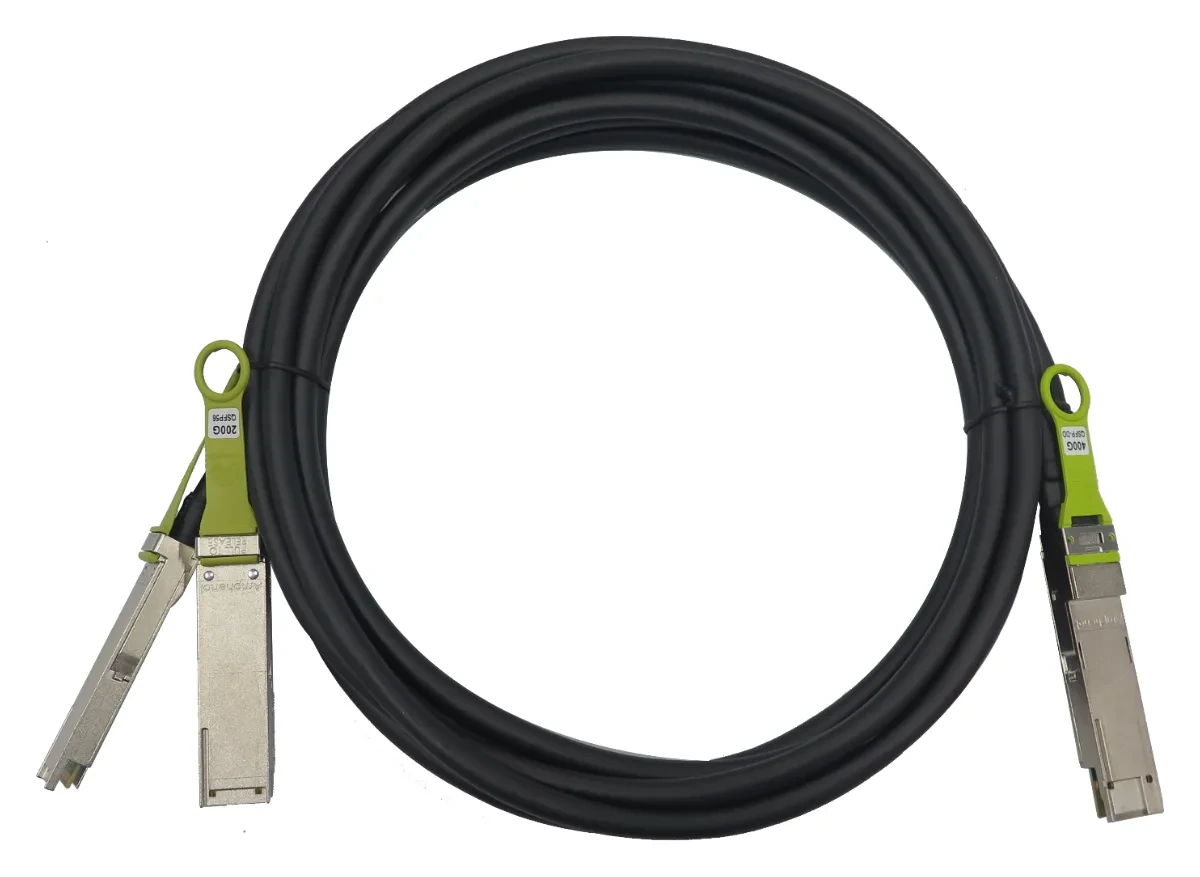 QSFP-DD-2QSFP200G-CU2M-S, фото изделия