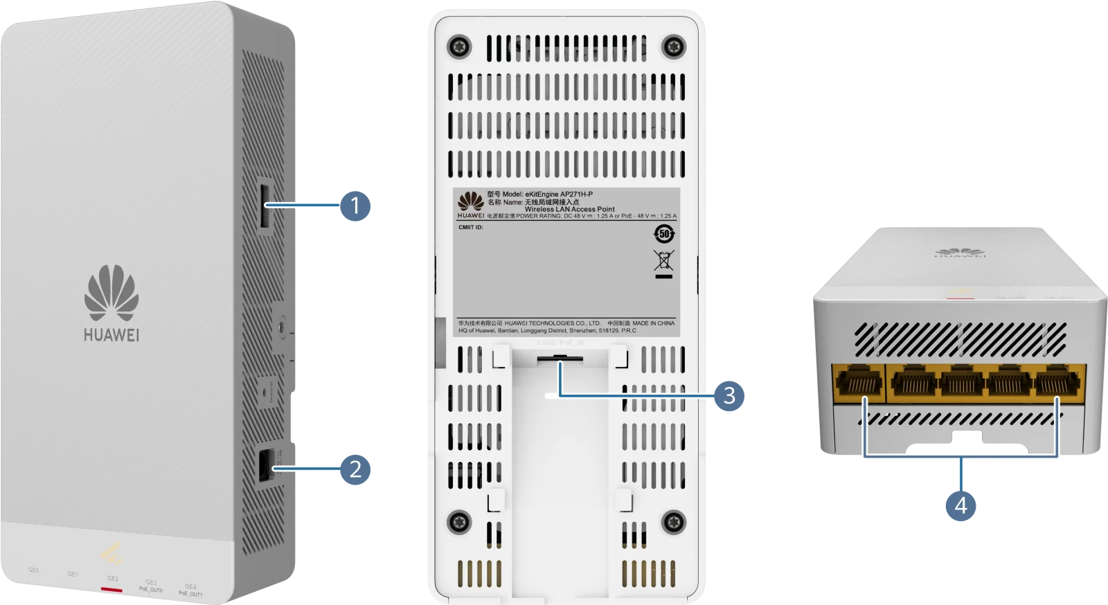 Порты и интерфейсы, AP271H-P