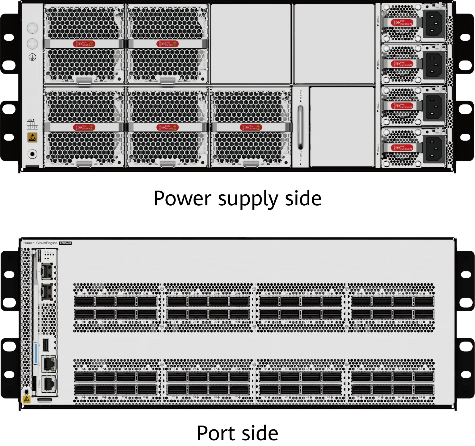Портовая панель, XH9220-64DQ