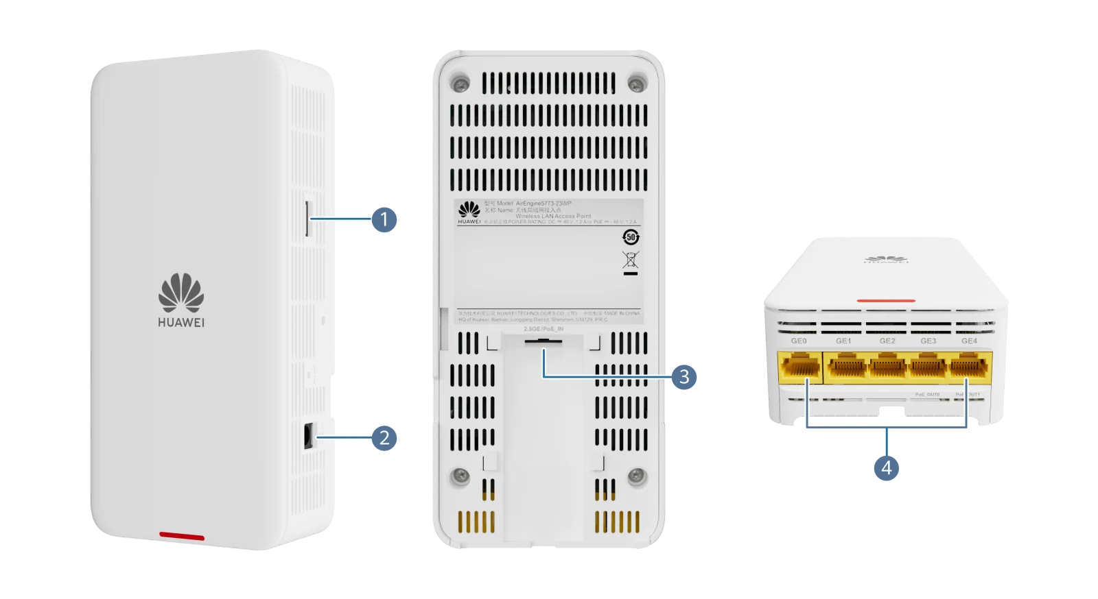 Порты и интерфейсы, AirEngine 5773-23WP