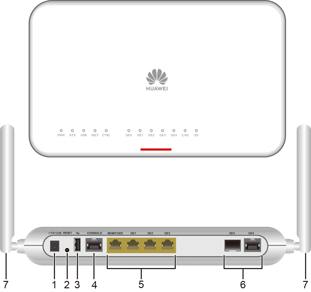 Портовая панель, AR611W