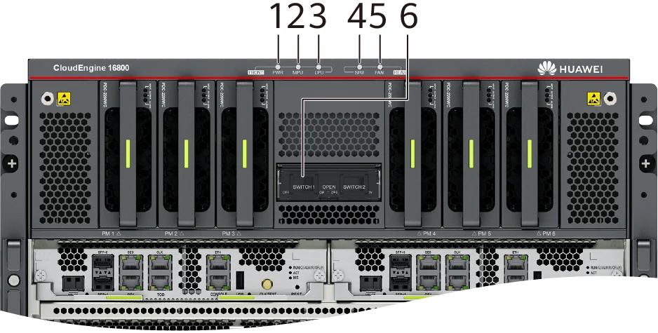 Портовая панель, CloudEngine 16804