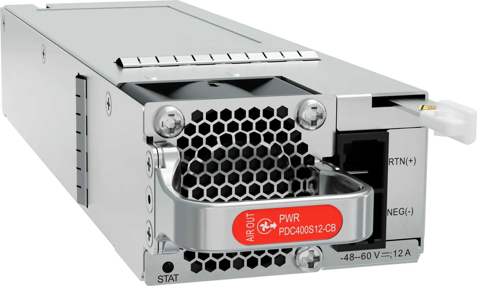PDC400S12-CB (Блок питания DC 400 Вт (корпус шириной 66 мм, выброс воздуха со стороны панели питания))