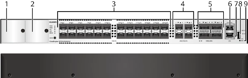 Портовая панель, S6730-H24X4Y4C