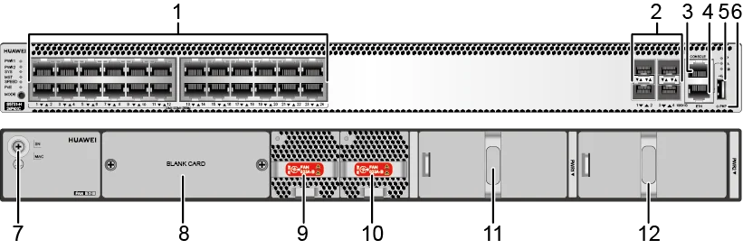 Портовая панель, S5731-H24P4XC
