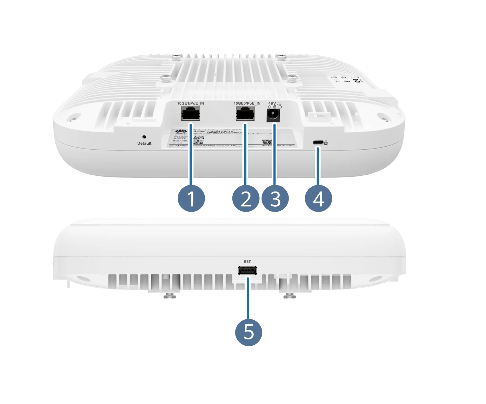 Порты и интерфейсы, AirEngine 8776-X7F-T