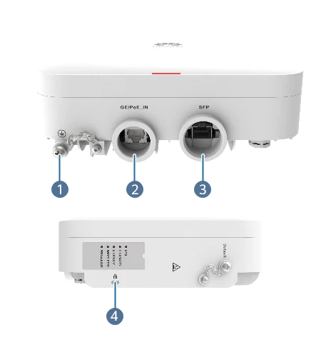 Порты и интерфейсы, AirEngine 5761R-11