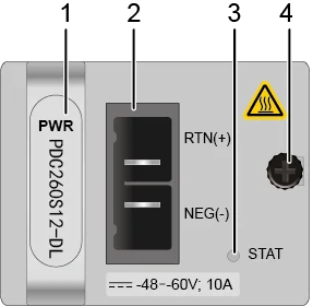 Портовая панель, PDC260S12-DL