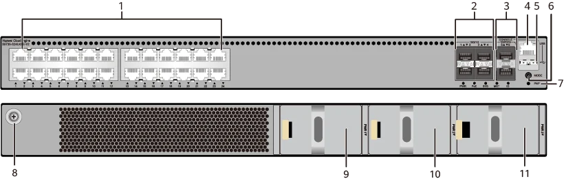 Портовая панель, S5735-S24U4XE-V2