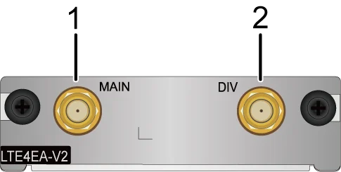 Порты и интерфейсы, MIC-LTE4EA-V2