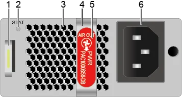 PAC1000S56-DB (Блок питания PoE 1000 Вт, AC и 240 В DC)