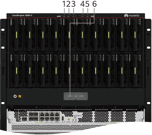 Портовая панель, CloudEngine 16800-X16