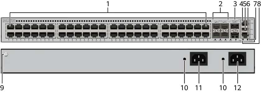 Портовая панель, S5735-S48T4XE-XA-V2