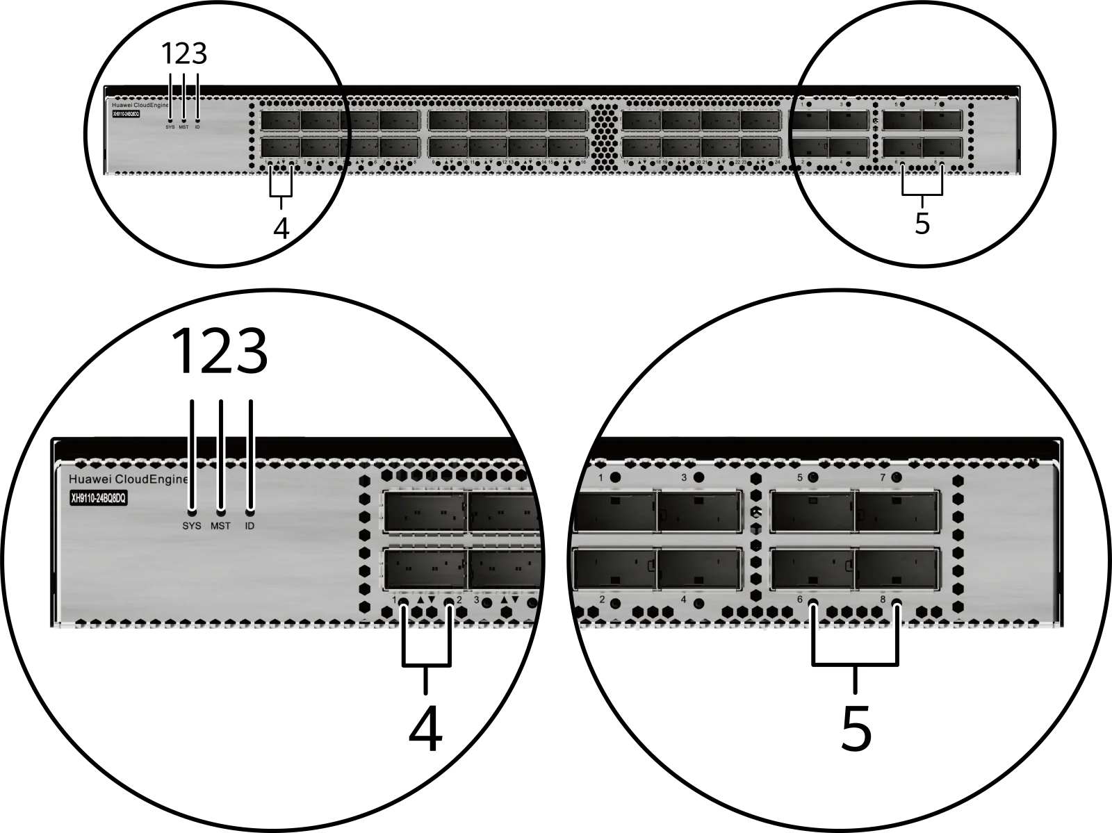 Индикаторы и кнопки, XH9110-24BQ8DQ