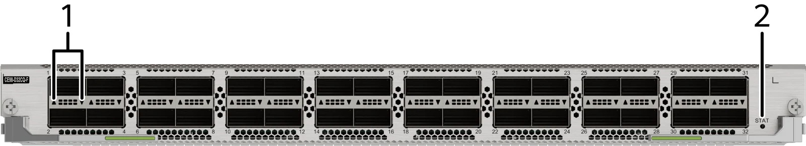 Индикаторы и кнопки, CE98-D32CQ-F