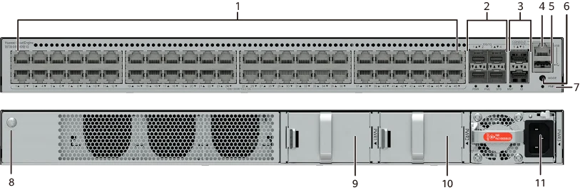 Портовая панель, S5735-S48PN4XE-V2