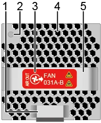 FAN-031A-B (Вентиляторный модуль (исполнение B, выброс воздуха со стороны вентиляторов))