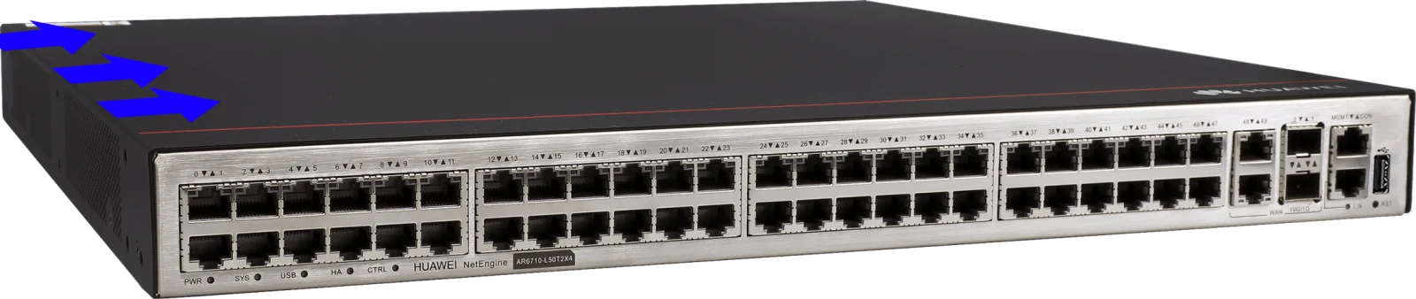 Портовая панель, AR6710-L50T2X4