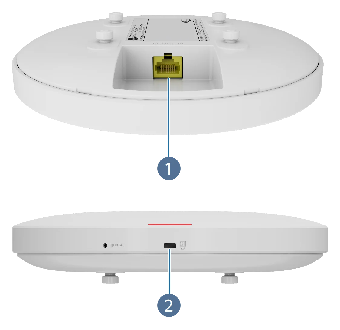 Порты и интерфейсы, AirEngine 5762C-10-V2