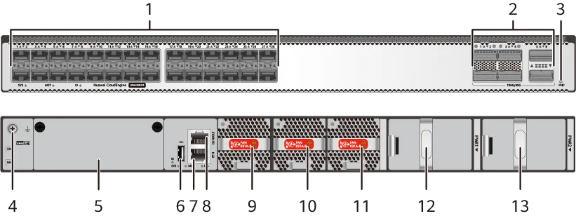 Портовая панель, S6730-H28X6CZ-V2