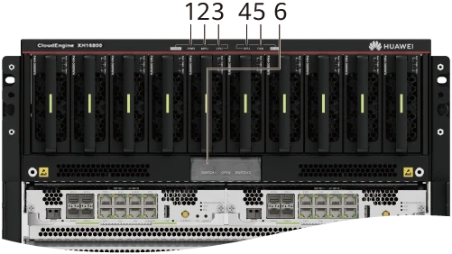 Портовая панель, CloudEngine XH16800-8