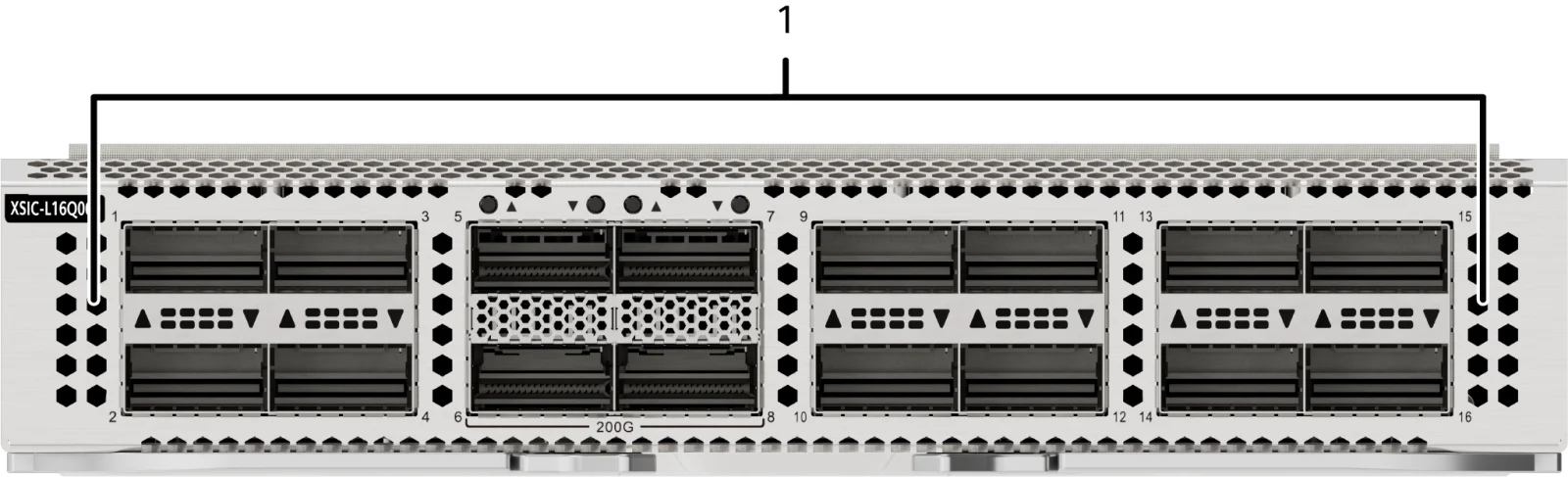 Порты и интерфейсы, XSIC-L16Q000