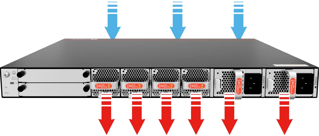 Охлаждение и направление обдува, AirEngine 9703-S-T
