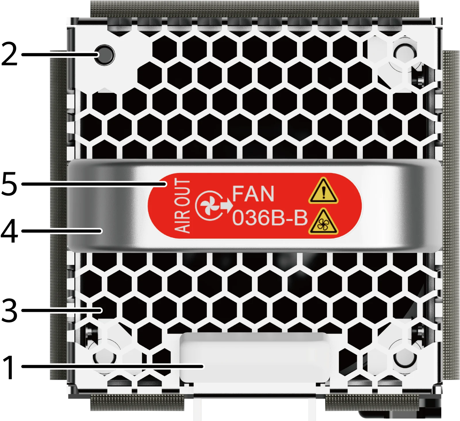 Портовая панель, FAN-036B-B