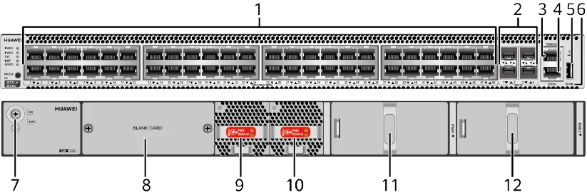 Портовая панель, S5731-H48T4XC