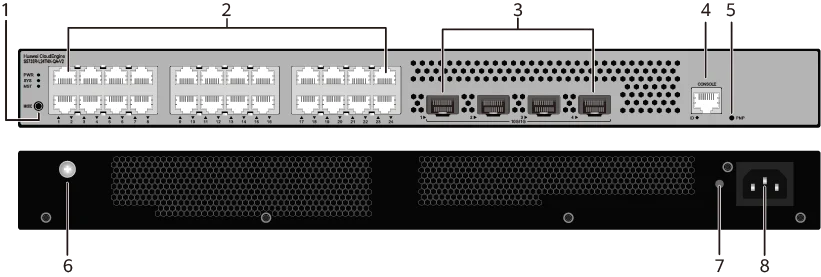 Портовая панель, S5735R-L24T4X-QA-V2