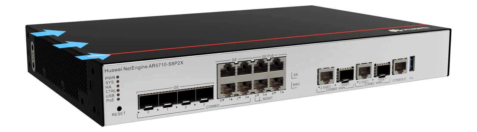 Портовая панель, AR5710-S8P2X