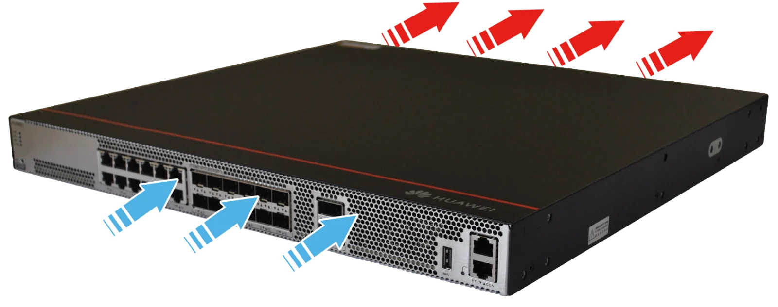 Охлаждение и направление обдува, AirEngine 9700-M1