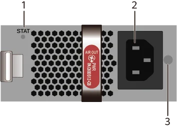 PAC600S12-CB (Блок питания AC 600 Вт (обдув сзади вперёд, выброс со стороны панели питания))