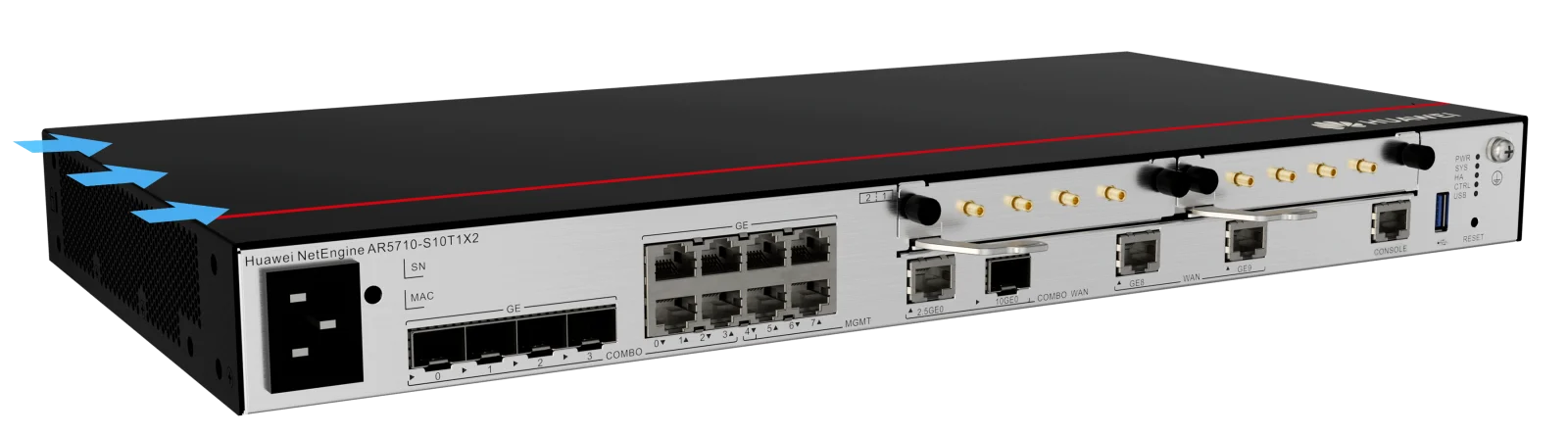 Портовая панель, AR5710-S10T1X2
