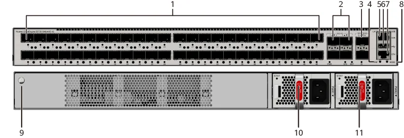 Портовая панель, S5735-S48J4XE-V2