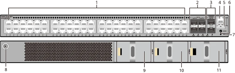 Портовая панель, S5735-S48P4XE-V2