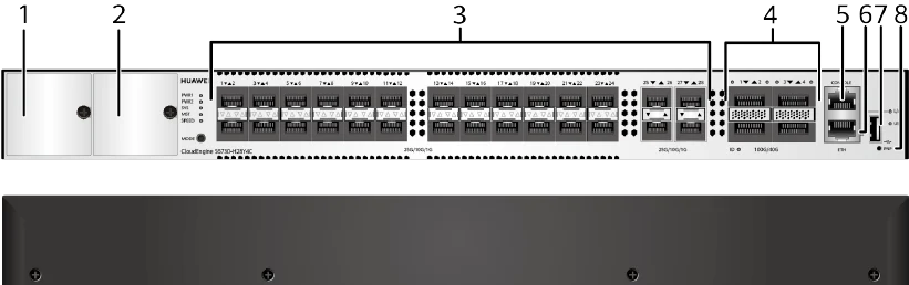 Портовая панель, S6730-H28Y4C