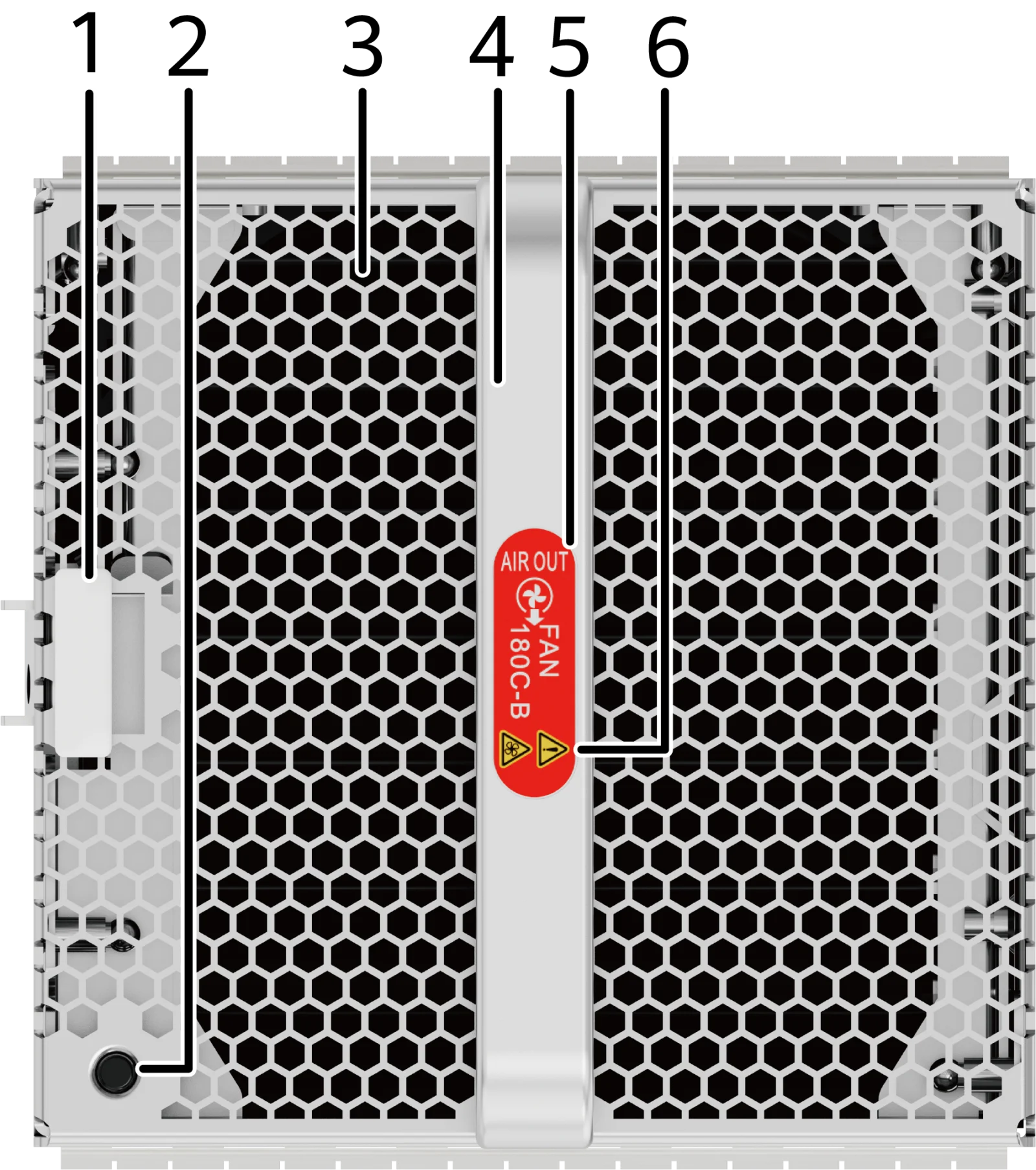 Портовая панель, FAN-180C-B