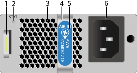 600 W AC и 240 V DC Power Module (PAC600S12)
