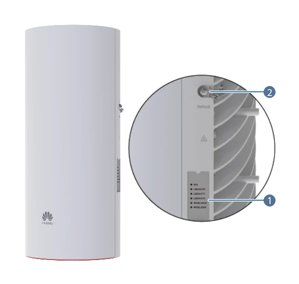 Индикаторы и кнопки, AirEngine 8760R-X1