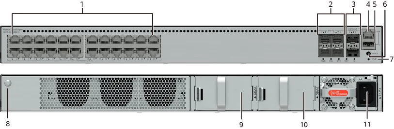 Портовая панель, S5735-S24PN4XE-V2