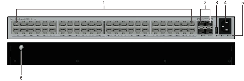Портовая панель, S5755-H48N4Y-A