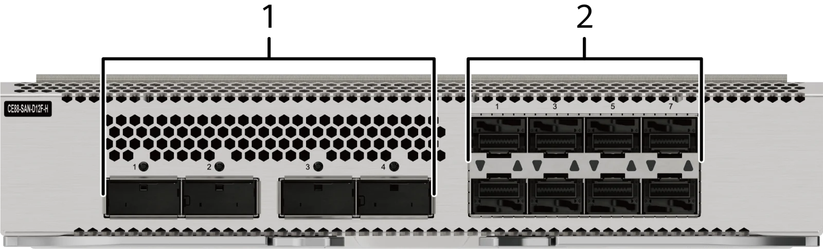 Порты и интерфейсы, CE88-SAN-D12F-H