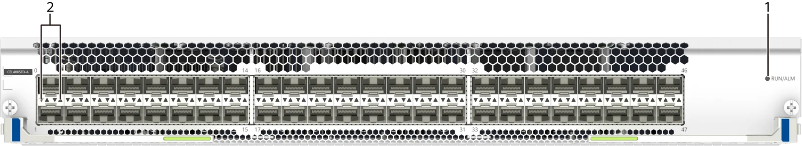 Индикаторы и кнопки, CEL48XSFD-A