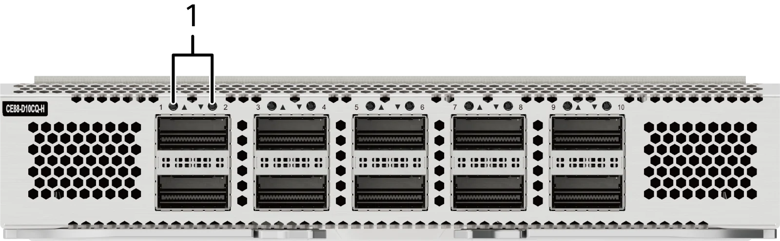Индикаторы и кнопки, CE88-D10CQ-H